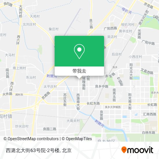 西潞北大街63号院-2号楼地图
