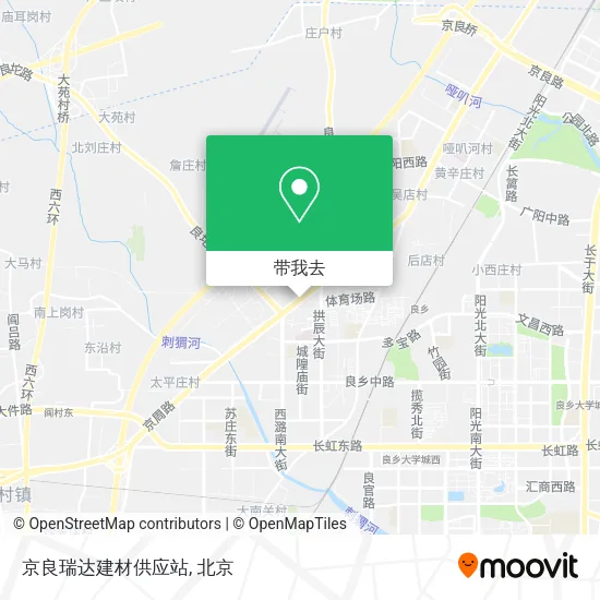 京良瑞达建材供应站地图