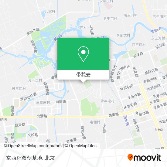 京西稻双创基地地图