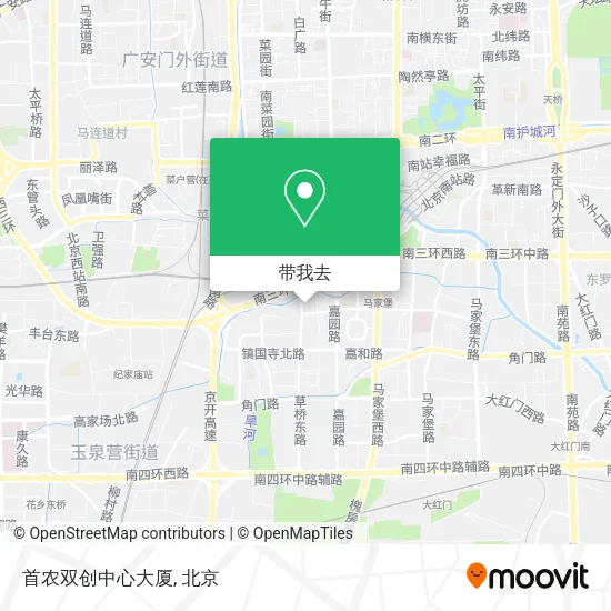 首农双创中心大厦地图