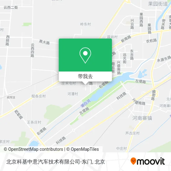 北京科基中意汽车技术有限公司-东门地图