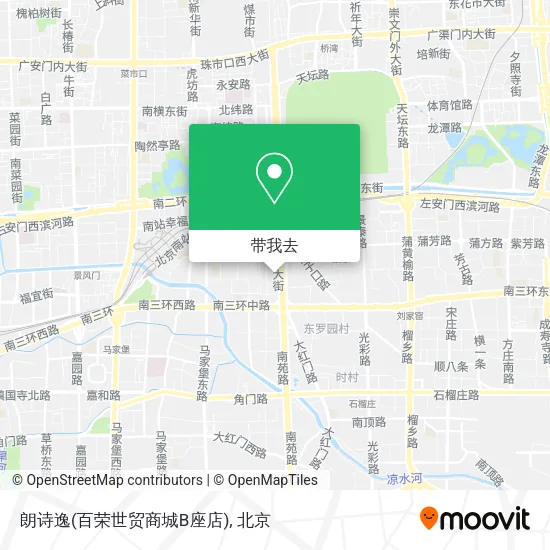 朗诗逸(百荣世贸商城B座店)地图