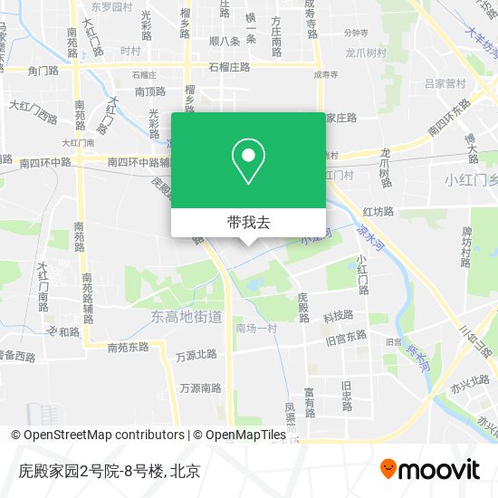 庑殿家园2号院-8号楼地图