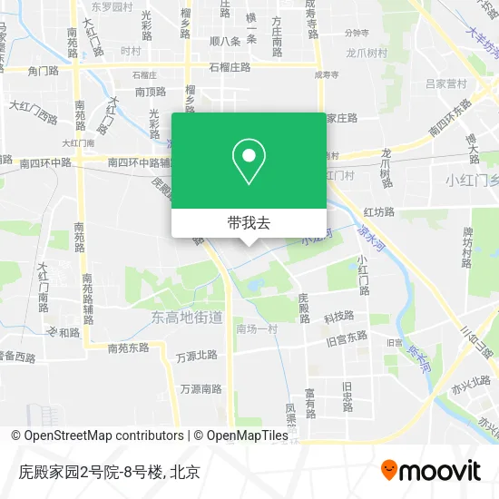 庑殿家园2号院-8号楼地图