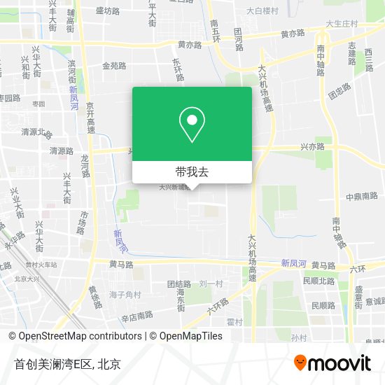 首创美澜湾E区地图
