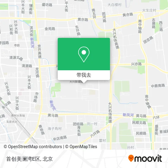 首创美澜湾E区地图