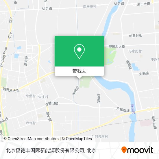 北京恆德丰国际新能源股份有限公司地图