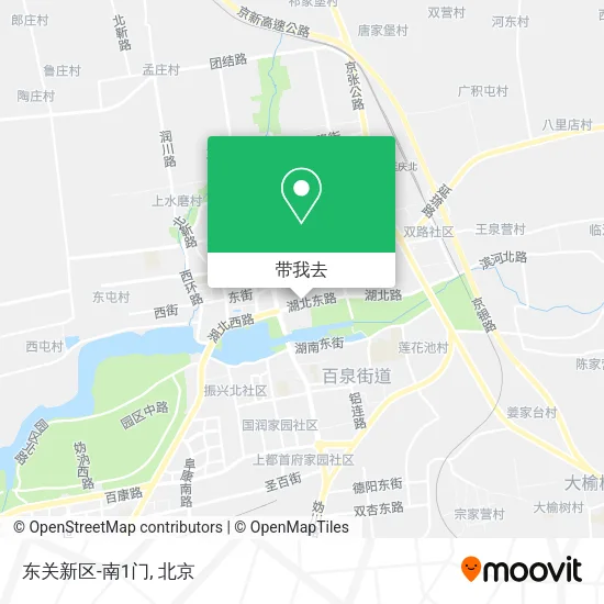 东关新区-南1门地图