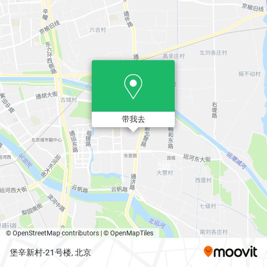 堡辛新村-21号楼地图