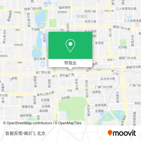 首都宾馆-南2门地图