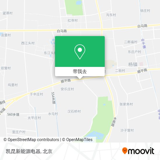 凯昆新能源电器地图
