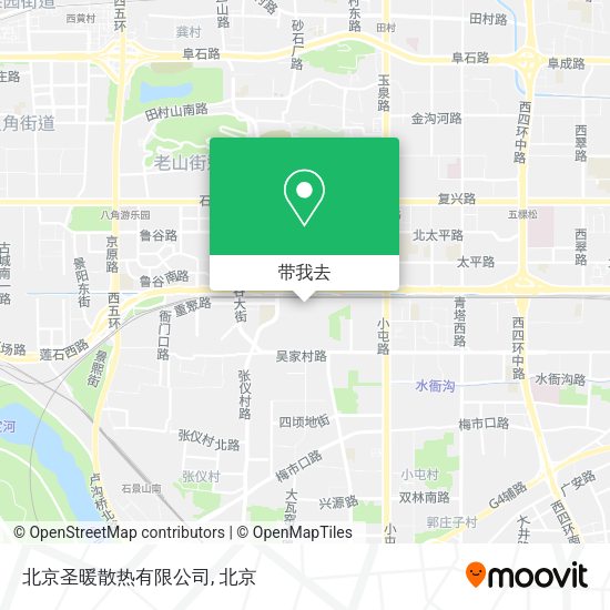 北京圣暖散热有限公司地图