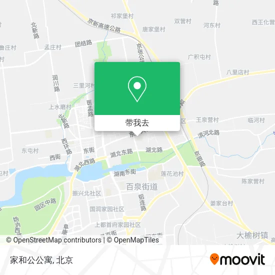 家和公公寓地图