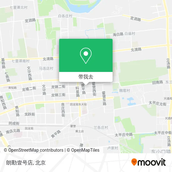 朗勤壹号店地图