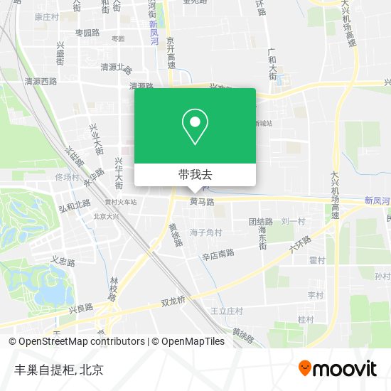 丰巢自提柜地图