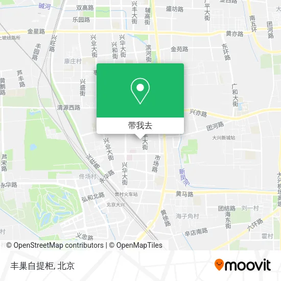 丰巢自提柜地图