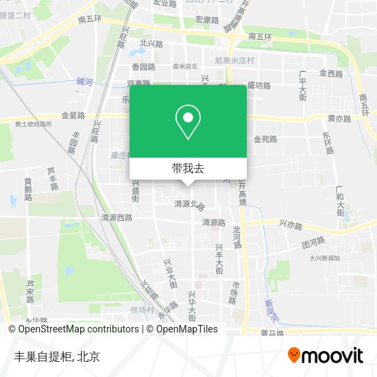 丰巢自提柜地图