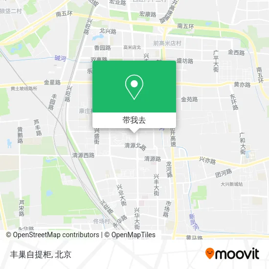 丰巢自提柜地图