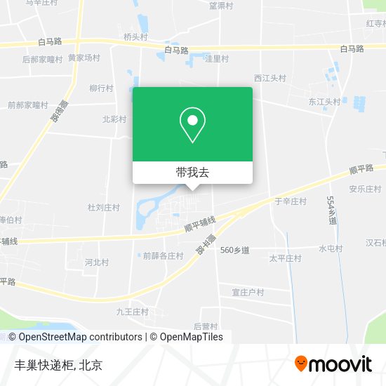 丰巢快递柜地图