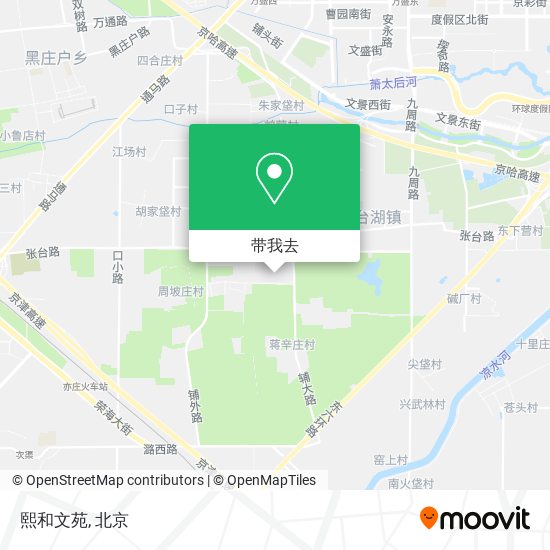 熙和文苑地图
