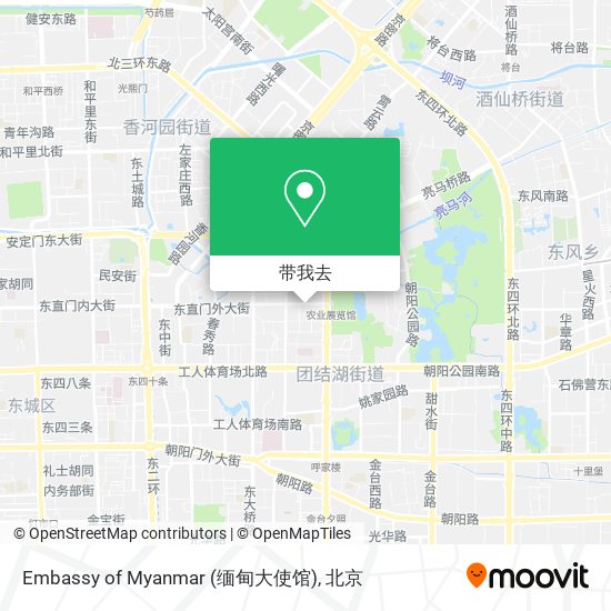 Embassy of Myanmar (缅甸大使馆)地图