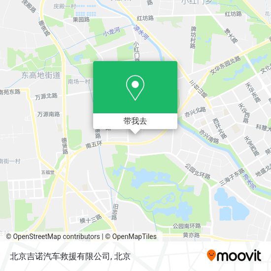 北京吉诺汽车救援有限公司地图