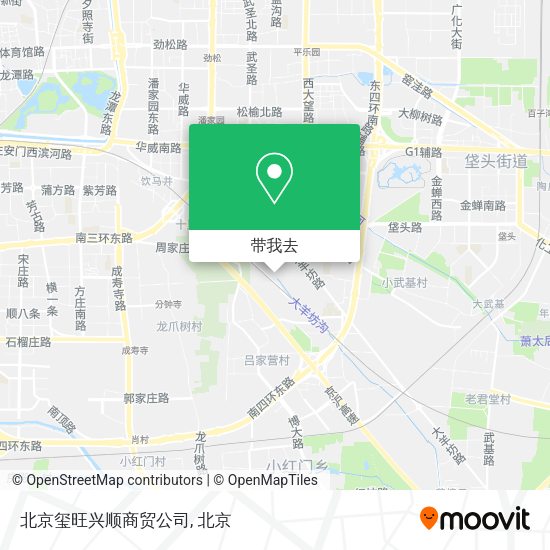 北京玺旺兴顺商贸公司地图