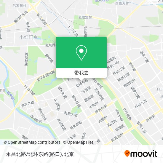 永昌北路/北环东路(路口)地图