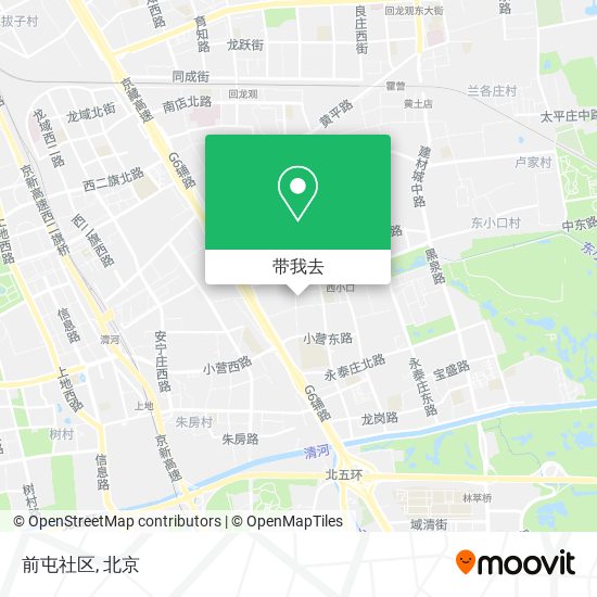 前屯社区地图
