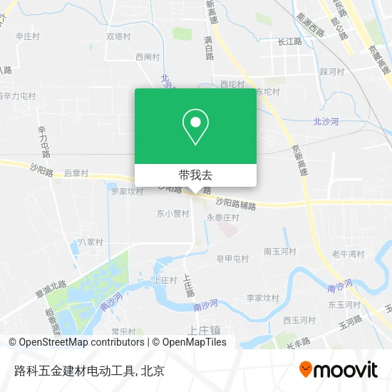 路科五金建材电动工具地图