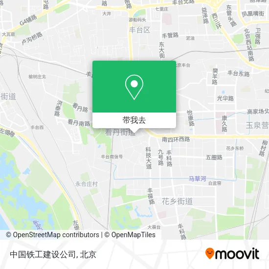 中国铁工建设公司地图