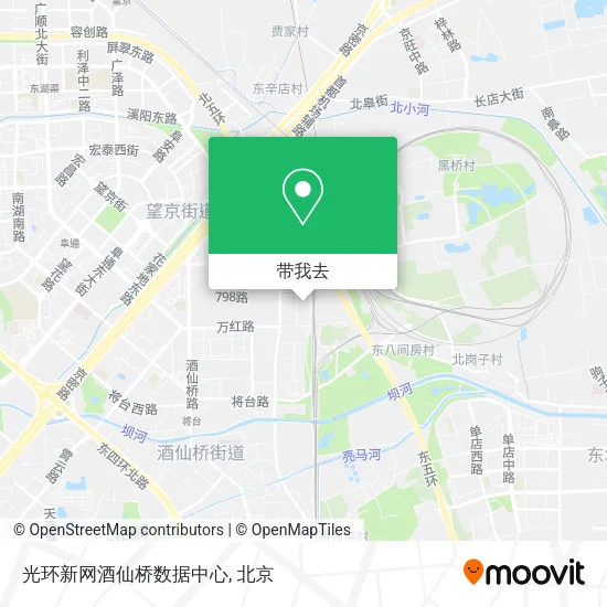 光环新网酒仙桥数据中心地图