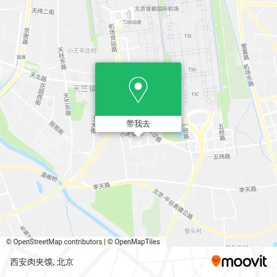 西安肉夹馍地图