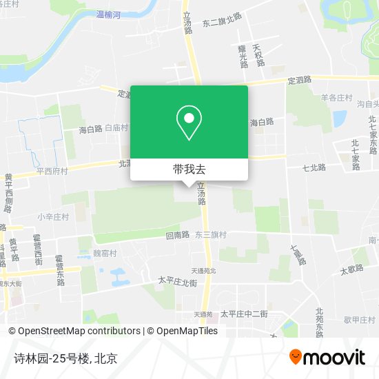 诗林园-25号楼地图