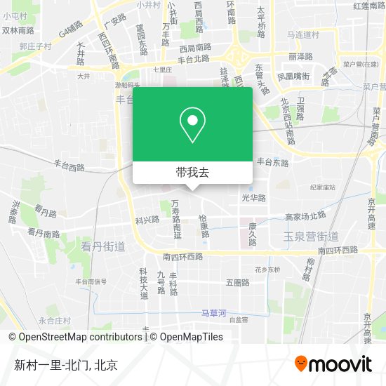 新村一里-北门地图