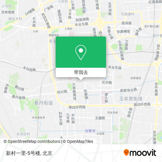 新村一里-5号楼地图
