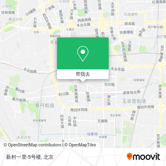 新村一里-5号楼地图