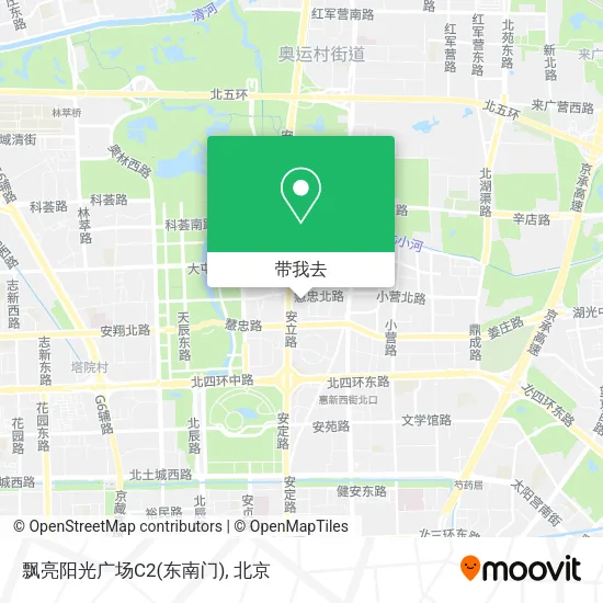 飘亮阳光广场C2(东南门)地图