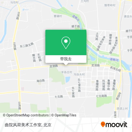 曲院风荷美术工作室地图