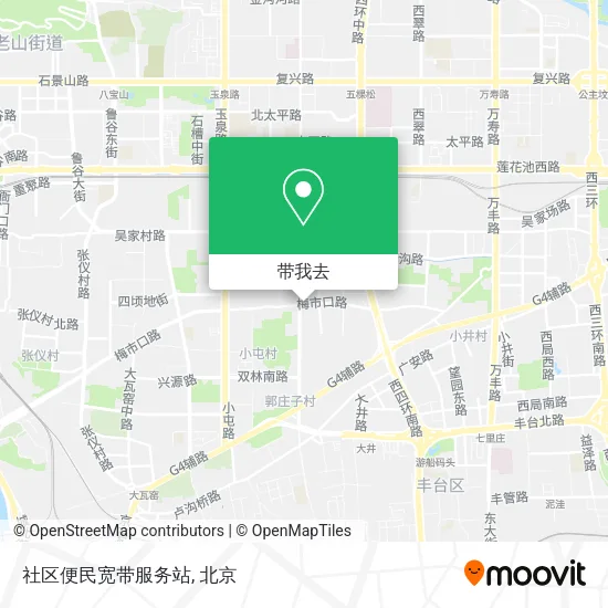 社区便民宽带服务站地图