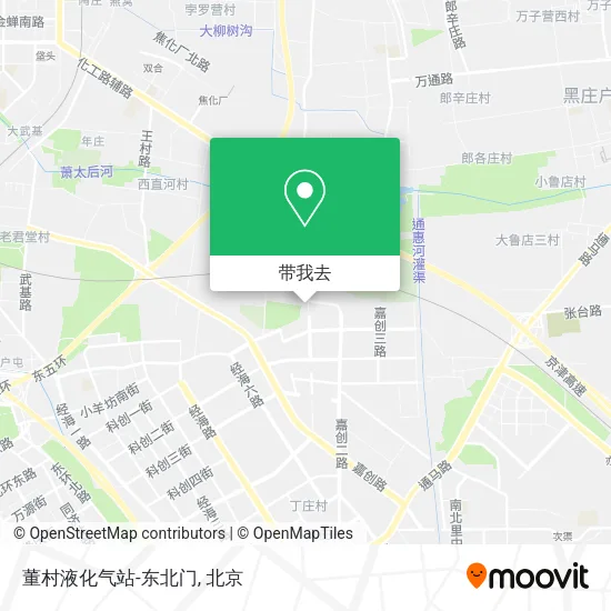 董村液化气站-东北门地图