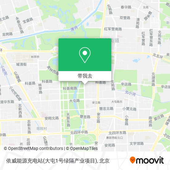 依威能源充电站(大屯1号绿隔产业项目)地图