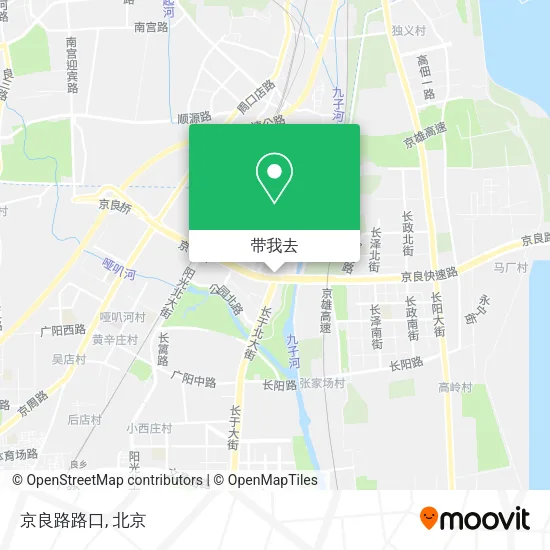 京良路路口地图