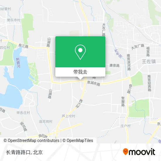 长青路路口地图