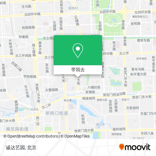 诚达艺园地图