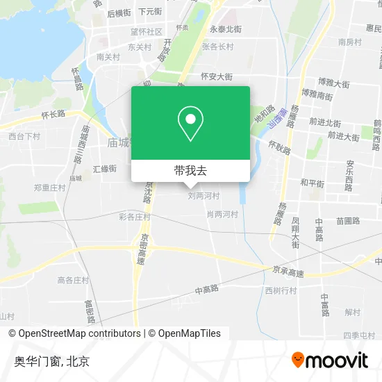 奥华门窗地图