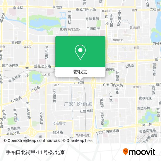 手帕口北街甲-11号楼地图
