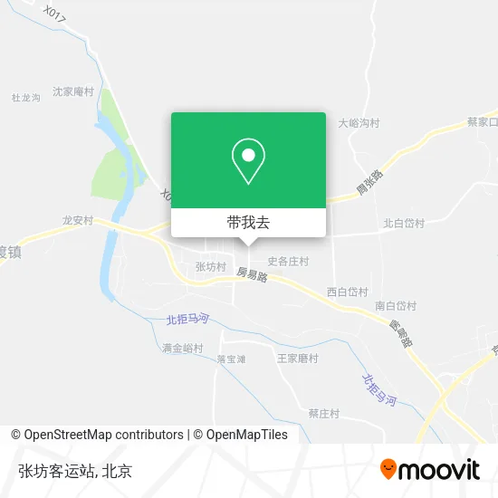 张坊客运站地图