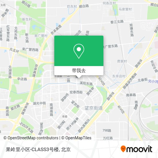果岭里小区-CLASS3号楼地图
