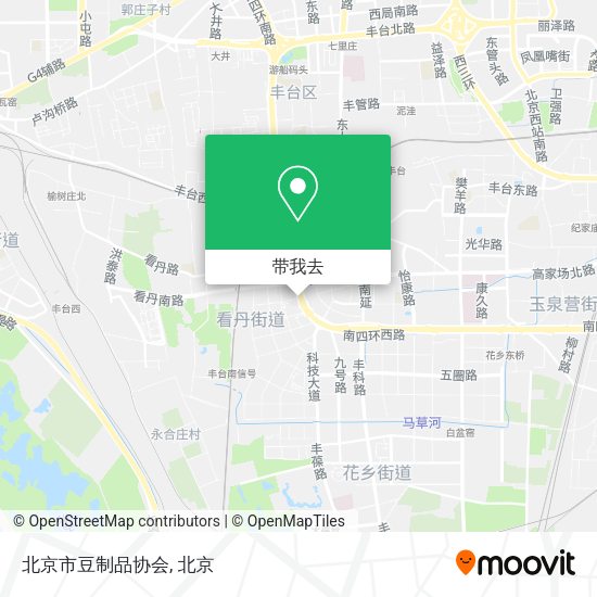 北京市豆制品协会地图